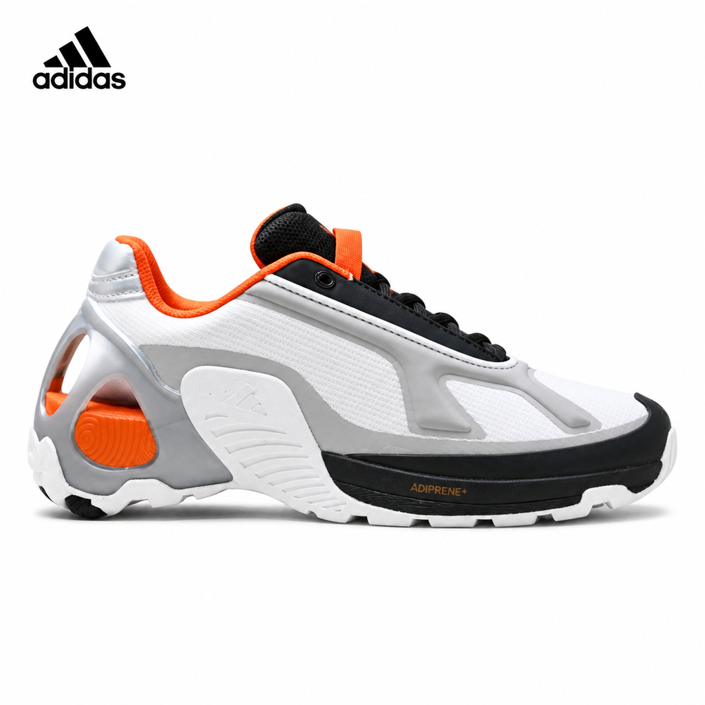 Adidas K81801650 Unisex Running Shoes - Black/White/Orange