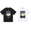 Street style Purple Brand T-shirt