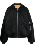VETEMENTS hooded bomber jacket