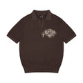 "aziza" polo Knit brown