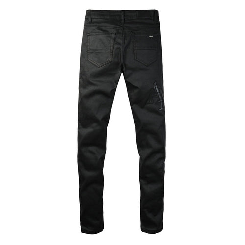 AMIRI Slim Jeans #8918 – Distressed Cotton Denim