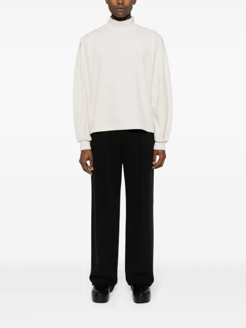 Random Identities logo-embroidered cotton sweatshirt