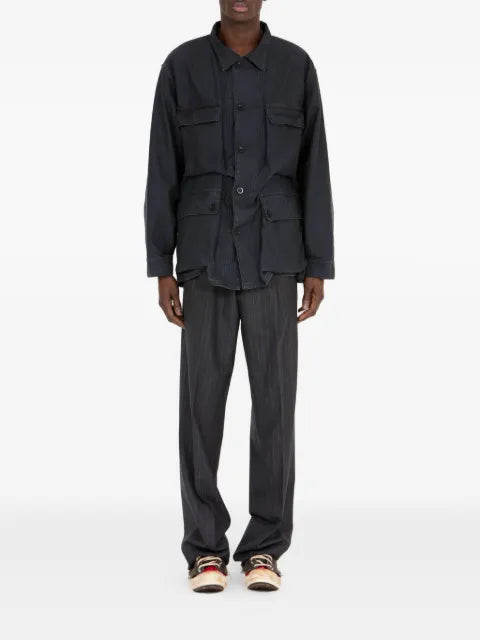 Maison Margiela patch-pocket shirt jacket