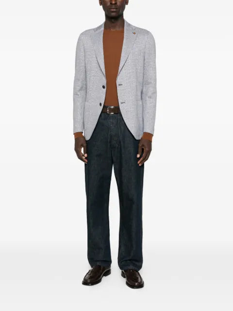 LATORRE herringbone-pattern blazer