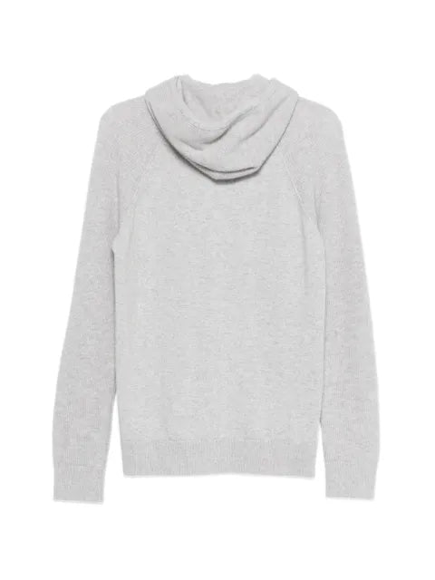Eleventy ribbed hoodie
