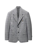 Versace Prince Of Wales wool blazer