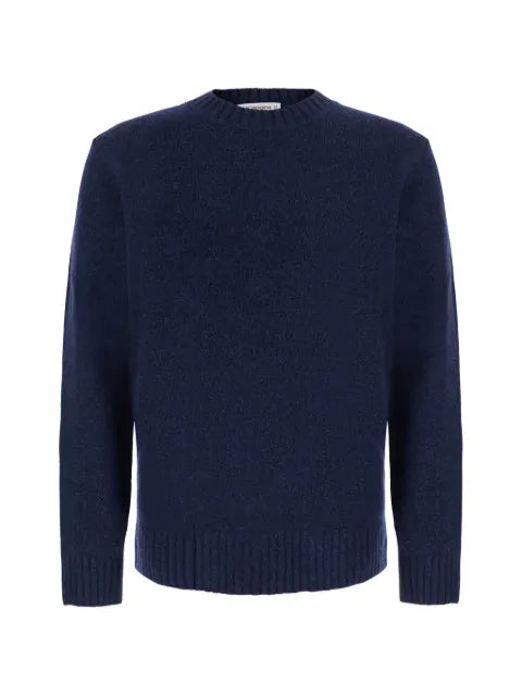 Kangra ribbed-trim knit