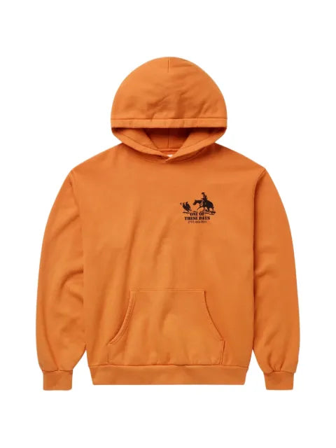 One Of These Days Round Up graphic-print hoodie