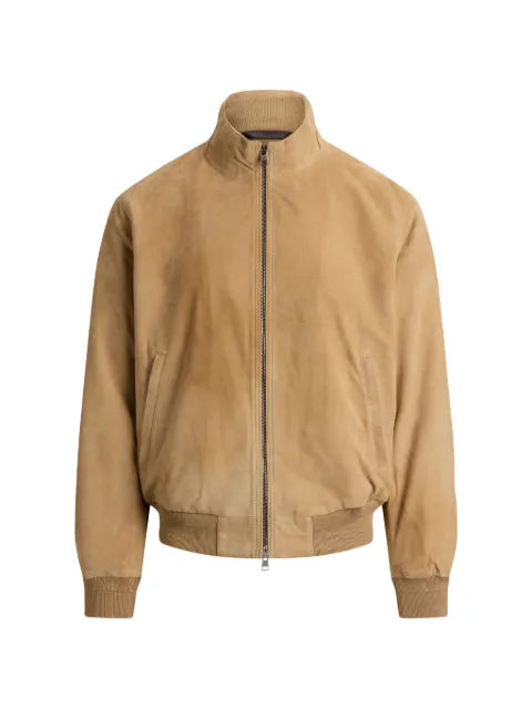 Polo Ralph Lauren zip-up suede jacket