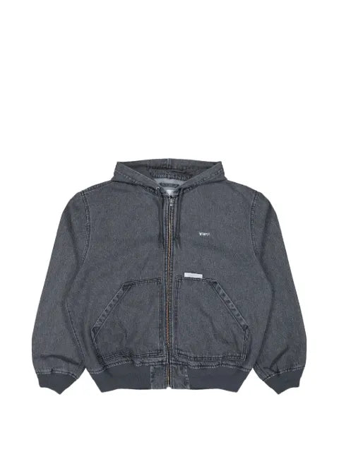 WTAPS D00M zp-up denim hoodie