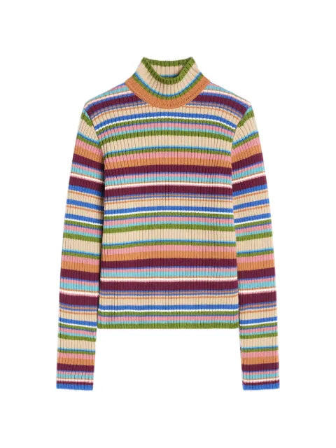 DRIES VAN NOTEN ribbed wool sweater
