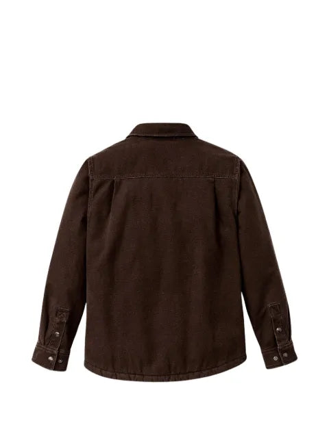 Filson fleece-lined button-up shirt jacket