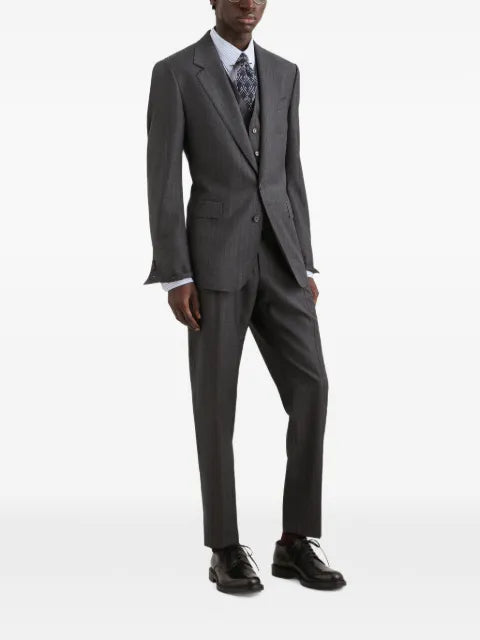 Dolce & Gabbana pinstripe-pattern notched-lapel blazer