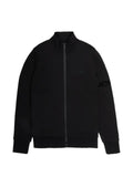Moncler logo-patch zip-up cardigan