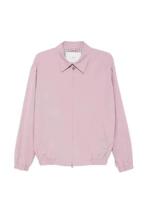 DUNST zip-up collared lightweight jacket