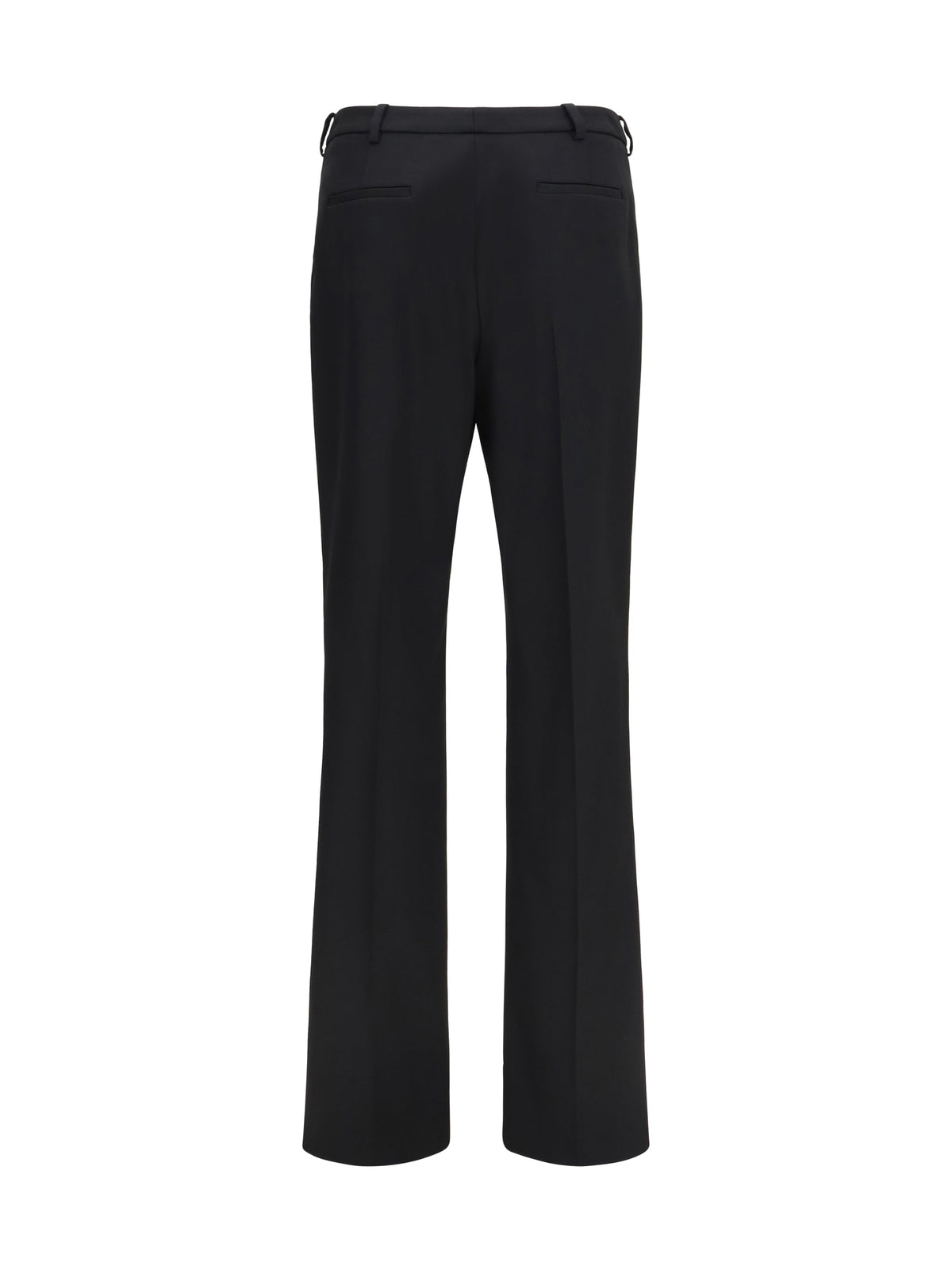 Balenciaga Women Slim-Fit Tailored Pants In Stretch Wool Twill