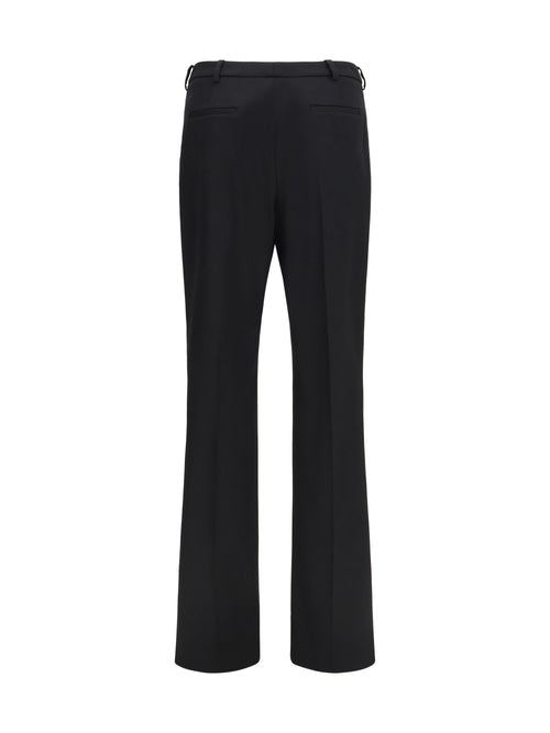 Balenciaga Women Slim-Fit Tailored Pants In Stretch Wool Twill