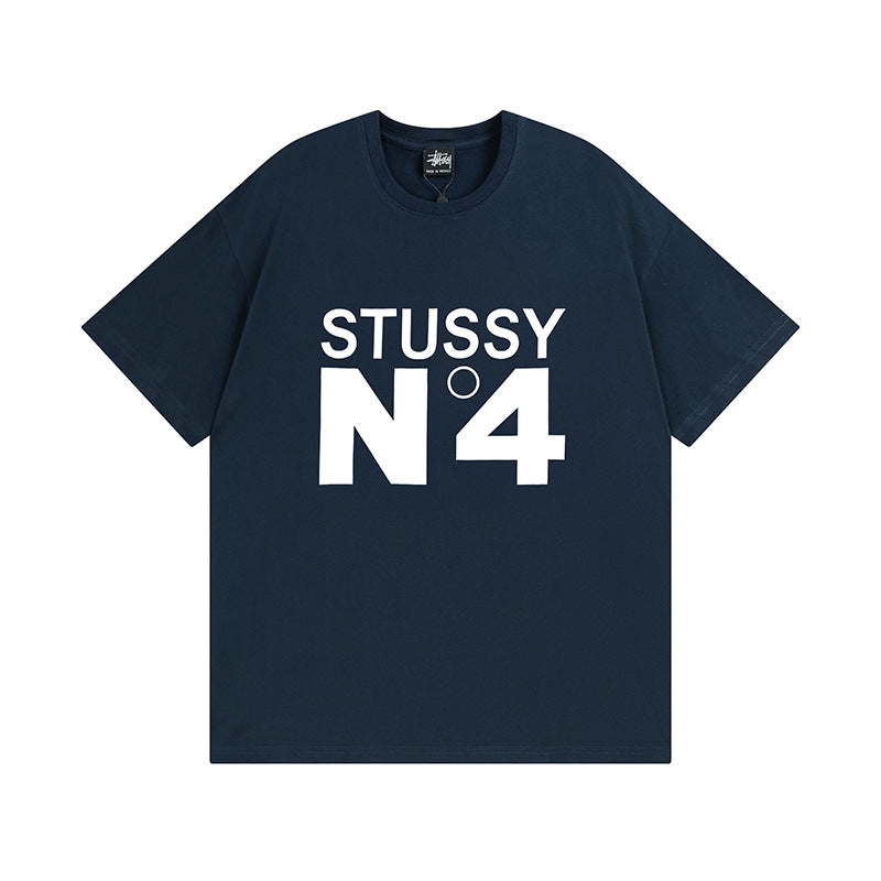 Stussy T Shirts Casual Loose Couple T Shirts