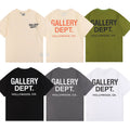 Gallery Dept Letter Graphic Short Sleeve Tee Streetwear Unisex