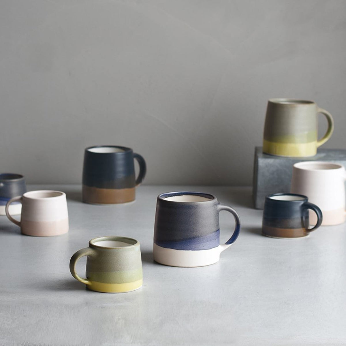 Kinto: SCS-S03 Mug 320ML: Navy X White
