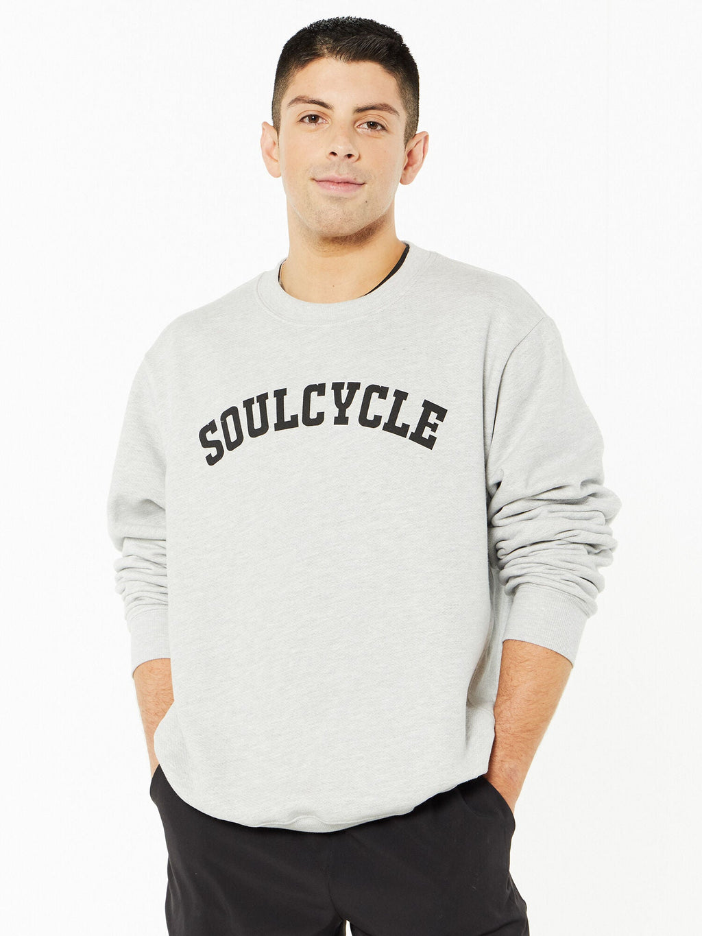 DEREK CREW NECK GREY