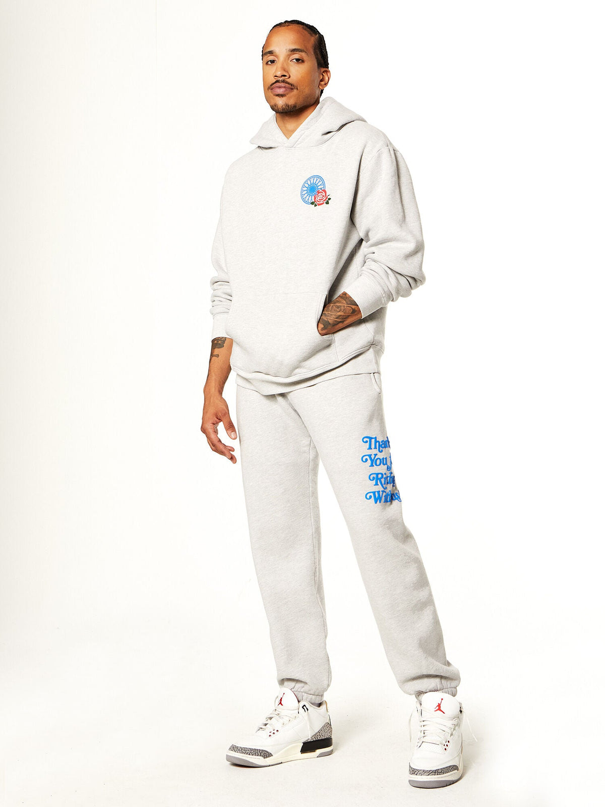 GREY PRYCE HOODIE