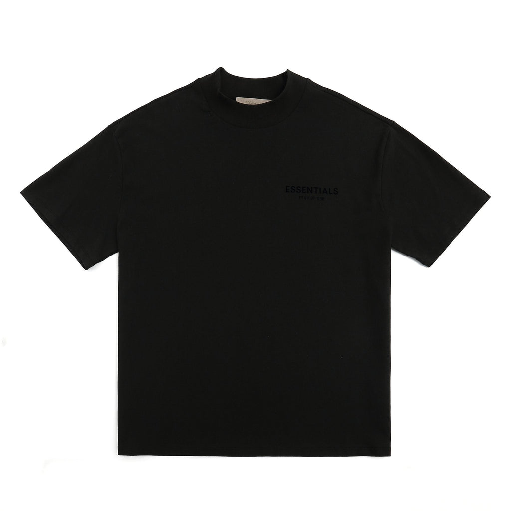 ESSENTIALS Flocked Logo Graphic T-Shirt