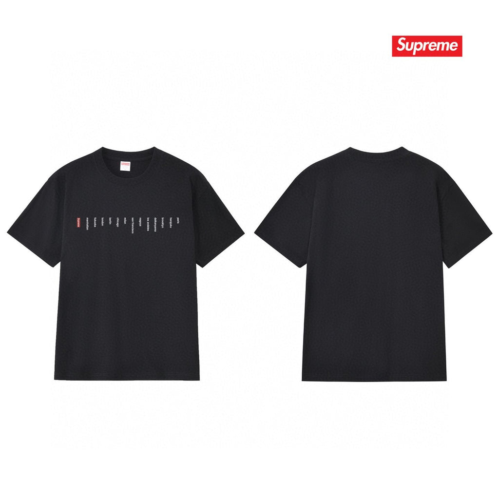 Supreme Location Graphic Short-Sleeve T-Shirt