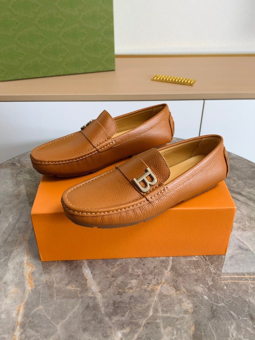 Men's Metal-Accent Loafers