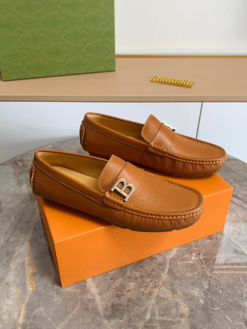 Men's Metal-Accent Loafers