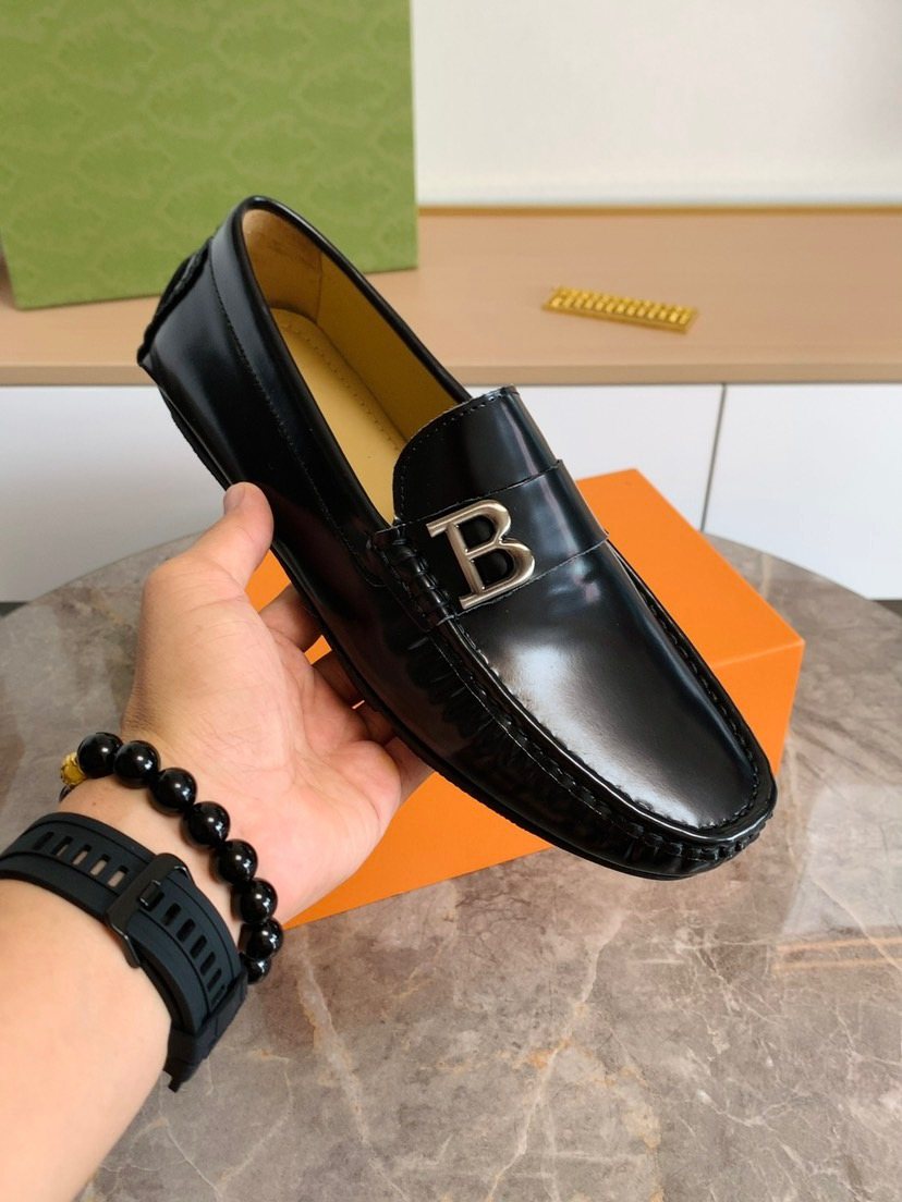 Men's Metal-Accent Loafers