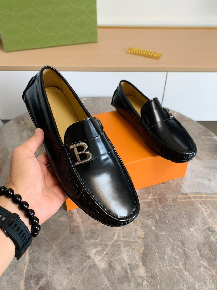Men's Metal-Accent Loafers