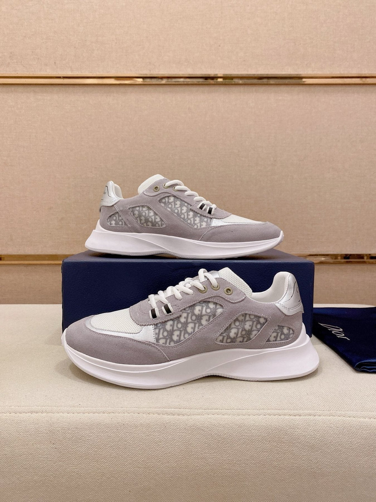 Dior B30 Low-Top Sneakers - Mesh Panels