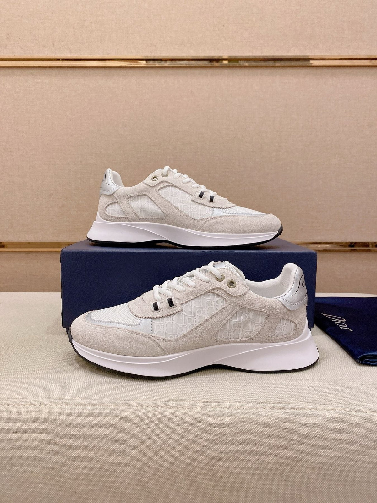 Dior B30 Low-Top Sneakers - Mesh Panels