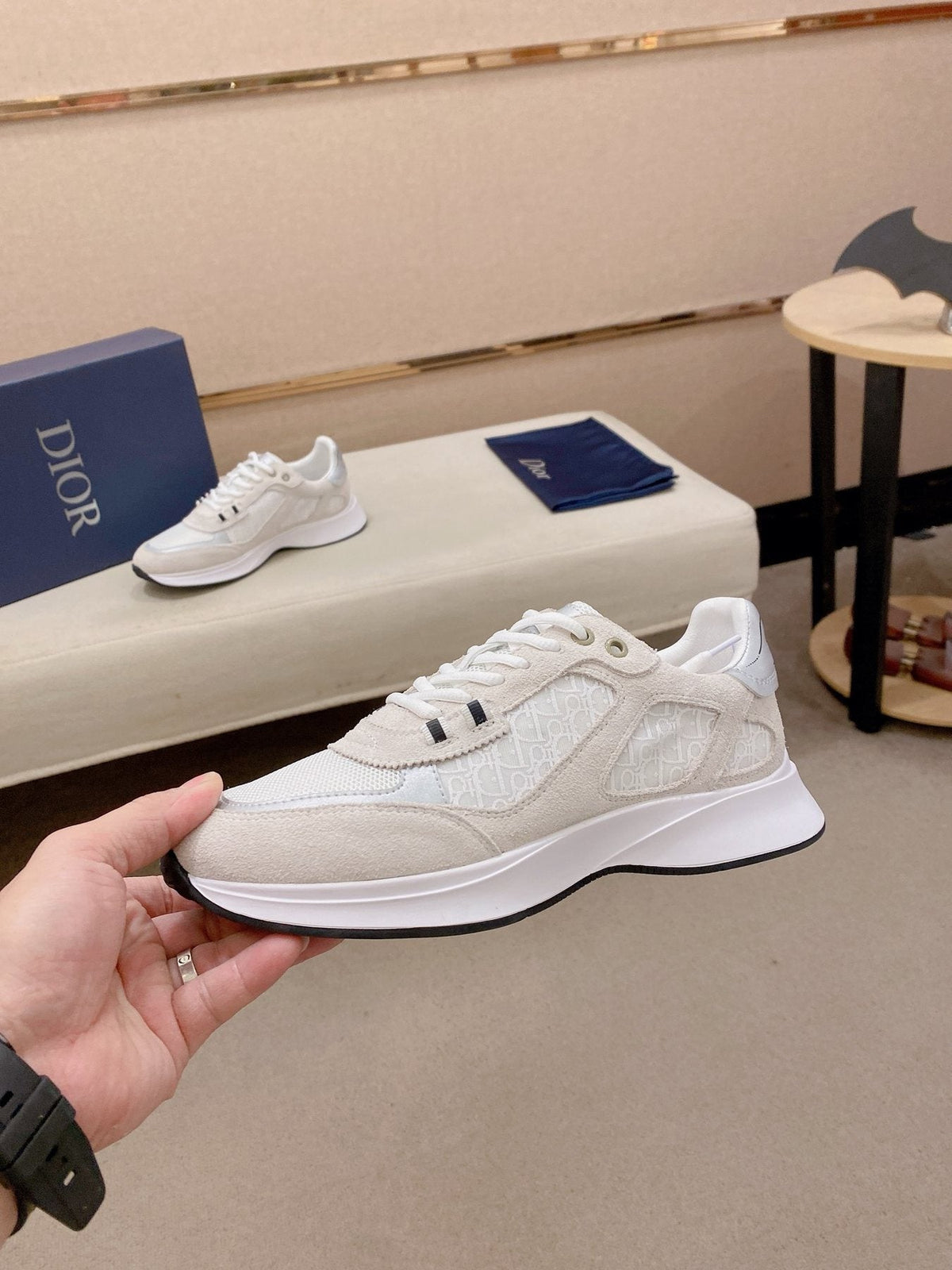 Dior B30 Low-Top Sneakers - Mesh Panels