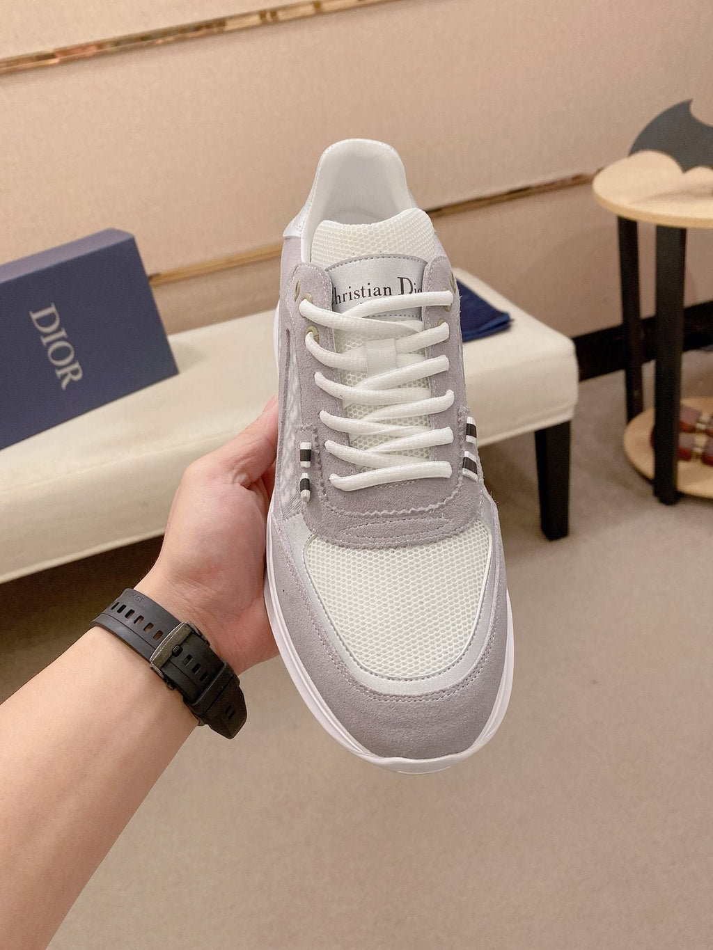 Dior B30 Low-Top Sneakers - Mesh Panels